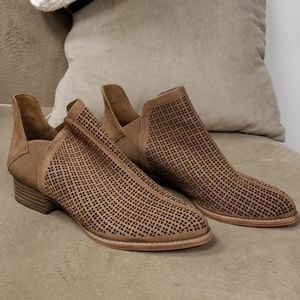 Vince Camuto Celena Perforated Booties